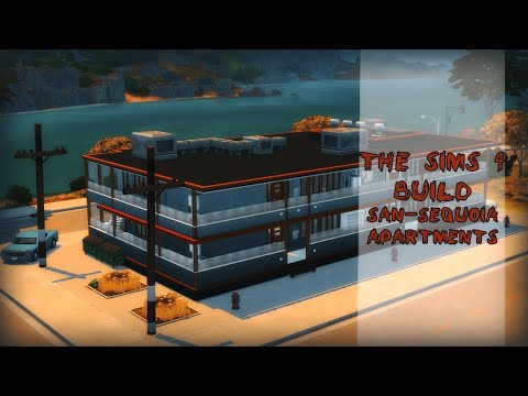 Видео: Многоквартирный дом в Сан-Секвойе || [TS4 SPEEDBUILD NO CC]