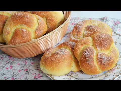 Видео: Простой рецепт сдобной выпечки.😘 БУЛОЧКИ С САХАРОМ | BUNS WITH SUGAR