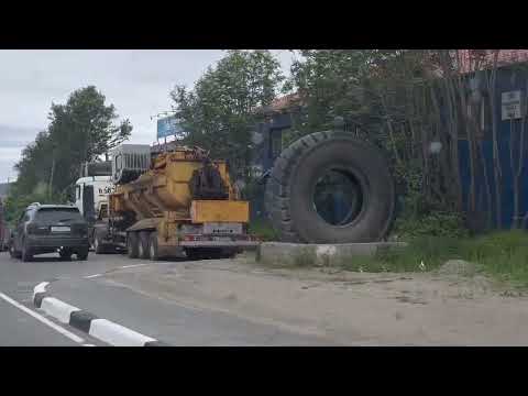 Видео: На Нива Тревел из Мурманска в  город Кола и обратно другим путём)) "Ремонт моста"