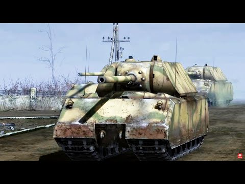 Видео: Покорение поля боя: непобедимый Panzer VIII Maus