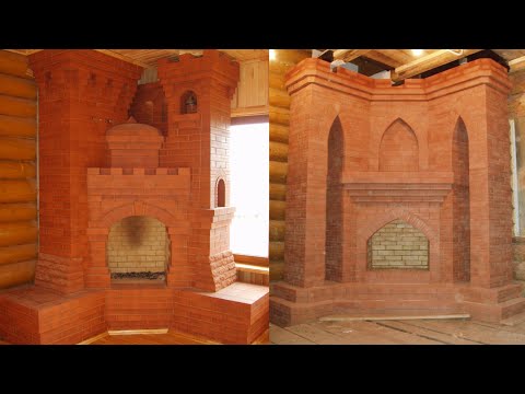 Видео: Двухэтажный камин или как поставить в деревянном доме камин на втором этаже, важность учета усадки