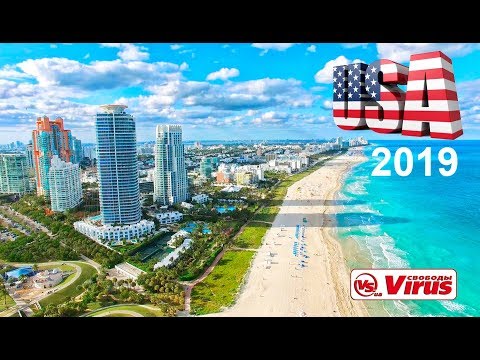 Видео: Путешествие по Америке на автомобиле. Флорида. США  USA 2019. Florida.travel in USA.