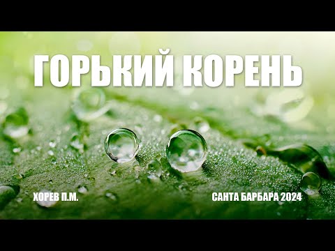 Видео: Горький корень || Хорев П.М.