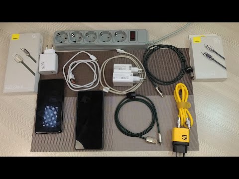 Видео: Честный обзор USB Type-C кабелей Baseus PD 100W/66W с LED дисплеем и тестером мощности с Aliexpress