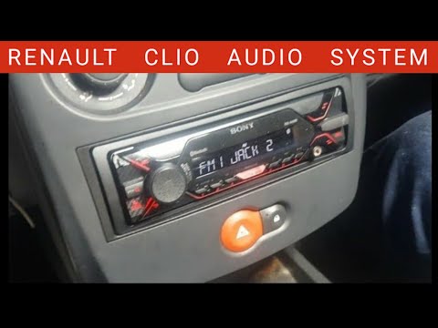 Видео: Как установить новую аудиосистему в автомобиль || Renault Clio 2007.
