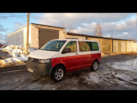 Видео: VW T5 . Начинаем большую работу по салону!