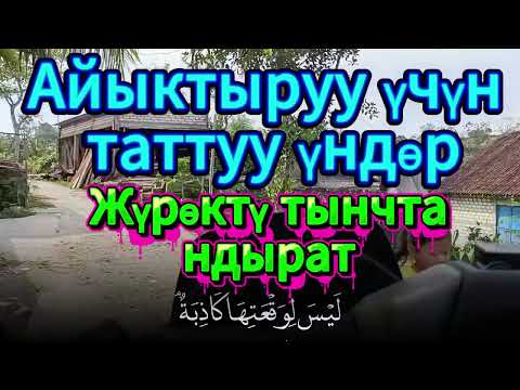 Видео: Айыктыруу үчүн таттуу үндөр Жүрөктү тынчтандырат