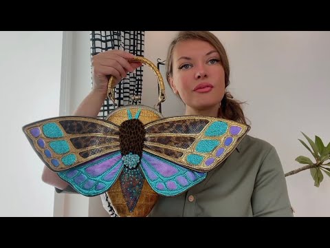 Видео: Я сшила сумку ко дню рождения моей клиентки🦋🫶#сумкаженскаянатуральнаякожакупить 