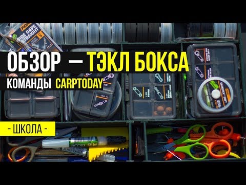 Видео: Карпфишинг TV :: Обзор Тэкл Бокса для карповой ловли команды Carptoday