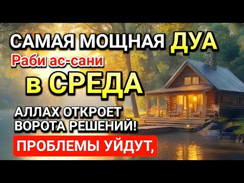 Видео: САМАЯ СИЛЬНАЯ ДУА в СРЕДА! РИЗК, БОГАТСТВО, УСПЕХ, СЧАСТЬЕ!