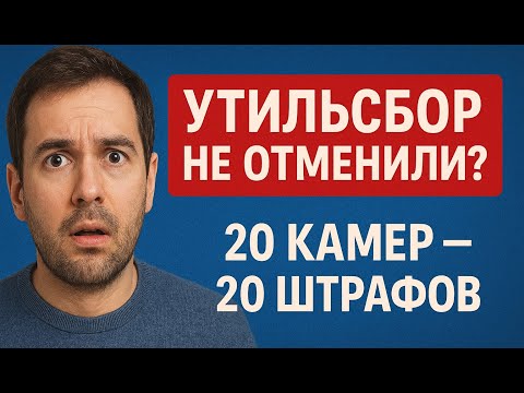 Видео: Утильсбор НЕ отменили? 20 камер — 20 штрафов. Машины дорожают. Что меняют дроны ГИБДД?