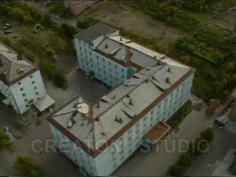 Видео: Мурманск с вертолета 90-е годы (новая версия 2)