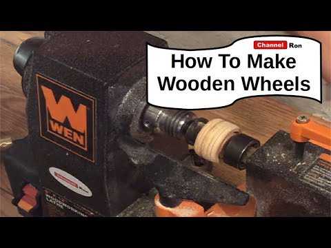 Видео: Как сделать деревянные колеса