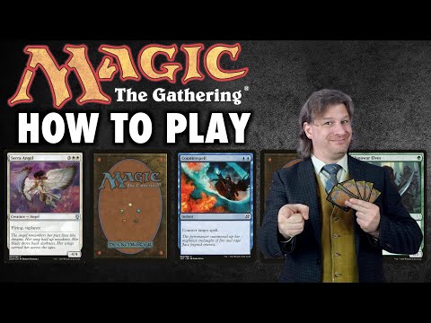 Видео: Как играть в Magic: The Gathering (MTG) Научитесь играть примерно за 15 минут!