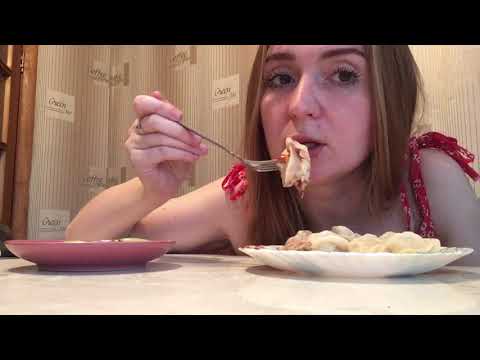Видео: Мукбанг Пельмени 😋😋😋