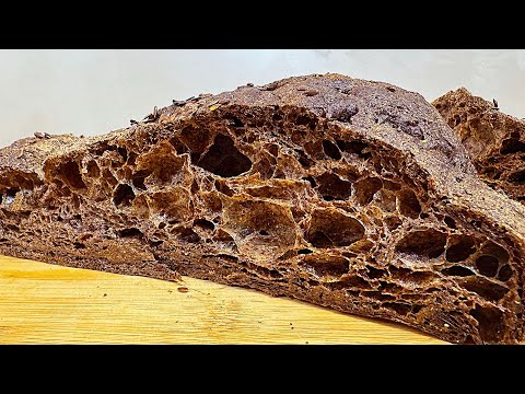 Видео: Хлеб, который изменит вашу жизнь к лучшему! Без дрожжей, без глютена с высоким содержанием клетчатки