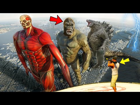 Видео: ФРАНКЛИН ҮЛКЕН МОНСТРЛАРҒА ҚАРСЫ ШЫҚТЫ (GTA V)