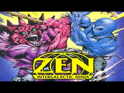 Видео: Zen: Intergalactic Ninja.(RUS)(NES). Прохождение.