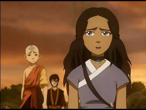 Видео: Аанг и Катара" сдавайся"