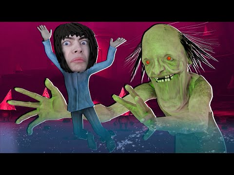 Видео: ПОДВОДНАЯ БАБУШКА ИЗ ГЛУБИНЫ МАЛЕНЬКИЕ КОШМАРЫ DLC