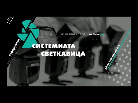 Видео: Неформално за фотографията - Системна светкавица