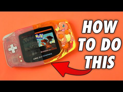 Видео: Как сделать мод для Game Boy Advance! (Подробное руководство)