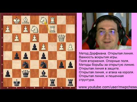 Видео: Шахматы. Метод Дорфмана. Открытая линия