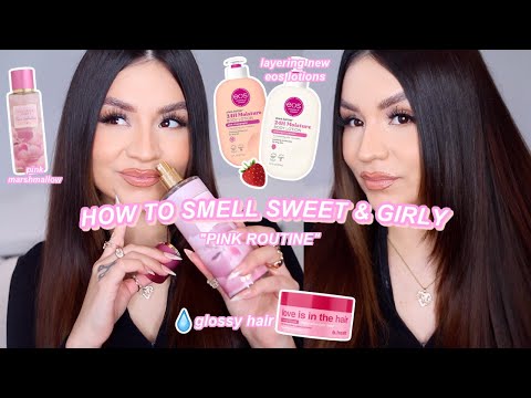 Видео: КАК ПАХНУТЬ СЛАДКО, КАК КОНФЕТА 🍓🍬 КОМБИНАЦИИ РОЗОВЫХ АРОМАТОВ 🎀 + ДУШ И УХОД ЗА ВОЛОСАМИ ДЛЯ БЛЕ...