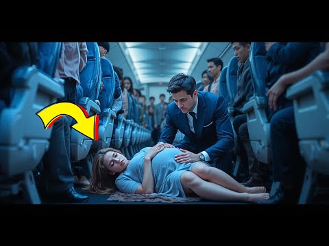 Видео: Пилот остановил полёт, когда беременной женщине стало плохо — помог только миллиардер