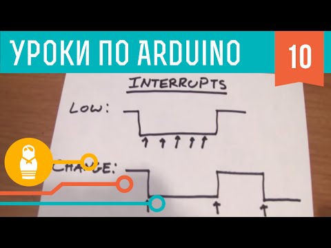 Видео: Видеоуроки по Arduino. Прерывания (10-я серия, ч1)