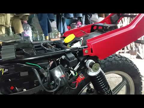 Видео: МОТОЦИКЛ INTRUDER 200 установка датчика боковой подножки