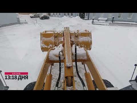 Видео: Убираю снег почти СУТКИ На Lonking LG833N 18/12/2022