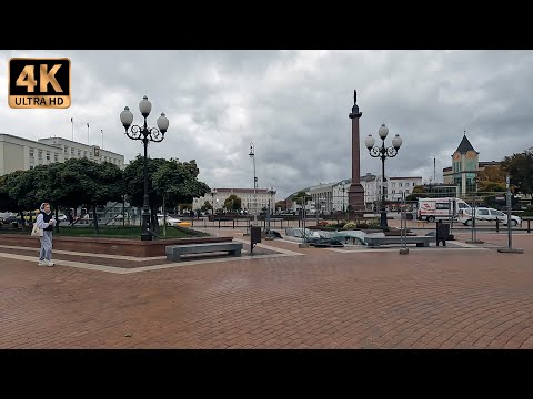 Видео: Walking in Kaliningrad. Прогулка по Калининграду. Улица Черняховского.