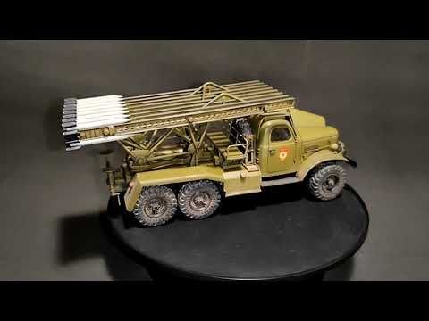 Видео: Сборка БМ-13 "Катюша" на базе ЗИЛ-157. Финал.