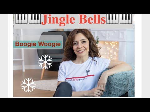 Видео: Boogie Woogie Jingle Bells Piano Tutorial для продвинутых - с элементами блюза