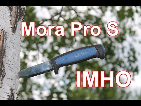 Видео: Нож Mora Pro S - первые впечатления и обзор.