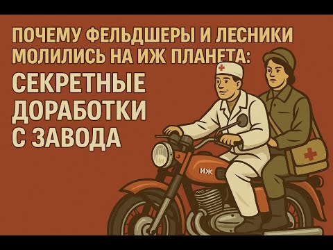 Видео: Почему фельдшеры и лесники молились на ИЖ Планета: секретные доработки с завода