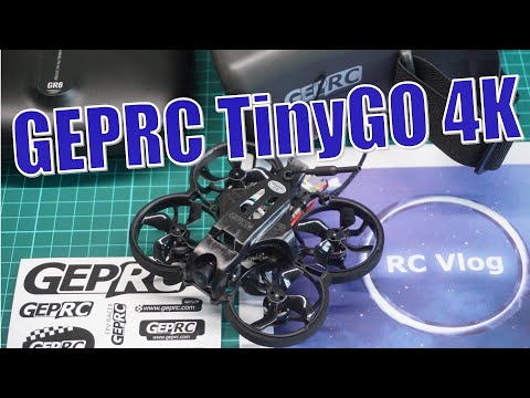 Видео: GEPRC TinyGO 4K FPV Whoop RTF. Готовый к ФПВ полетам набор для новичков