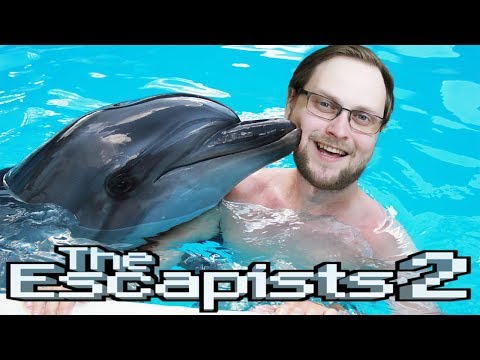 Видео: СДЕЛКА С ДЕЛЬФИНОМ ► The Escapists 2 #11