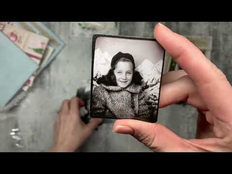 Видео: Влог о покупках и процессе рождественского блокнота🎄
