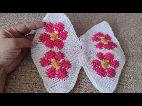 Видео: Герберы для тапочек