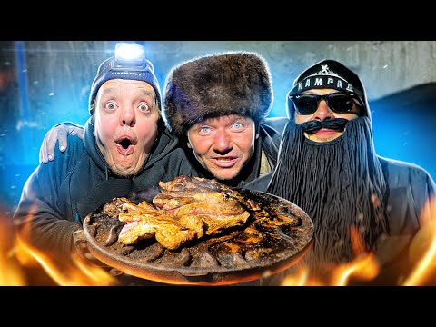 Видео: ЖАРИМ МЯСО на КАНАЛИЗАЦИОННОМ ЛЮКЕ ! @В гостях у Жорика