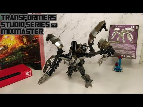 Видео: Миксмастер/Mixmaster, трансформер, обзор фигурки, Studio Series 53.