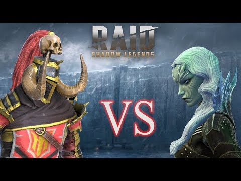 Видео: Raid: Аотар против Ледяной Банши v1.13.5