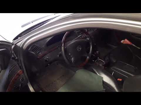 Видео: Mercedes-benz W220 устранение стука рулевой рейки и замена подушки двигателя