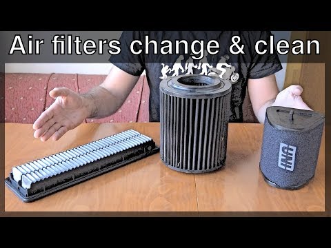 Видео: Чистене на въздушен филтър / Air Filters clean