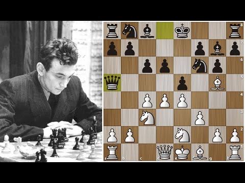 Видео: Виктор Корчной "системой Земиша" громит в 22 хода Балашова! Шахматы.