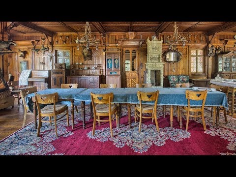 Видео: Великолепный заброшенный атмосферный отель "У охотника"