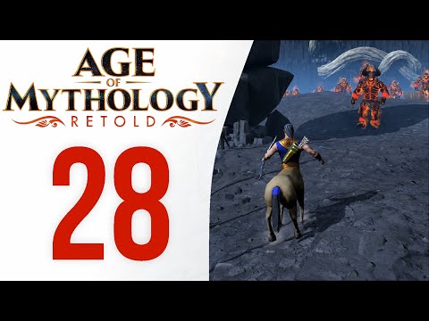 Видео: Под землёй ⚡ Прохождение Age of Mythology: Retold #28 [Падение трезубца]