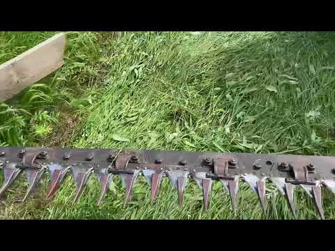 Видео: Косилка на трактор т-16